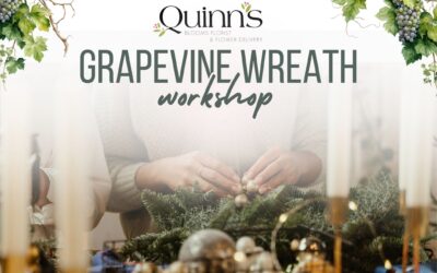 Grapevine Wreath Workshop with Quinn’s Blooms