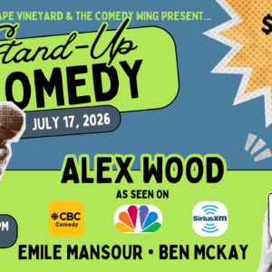 Stand-Up Comedy Night at the Vineyard