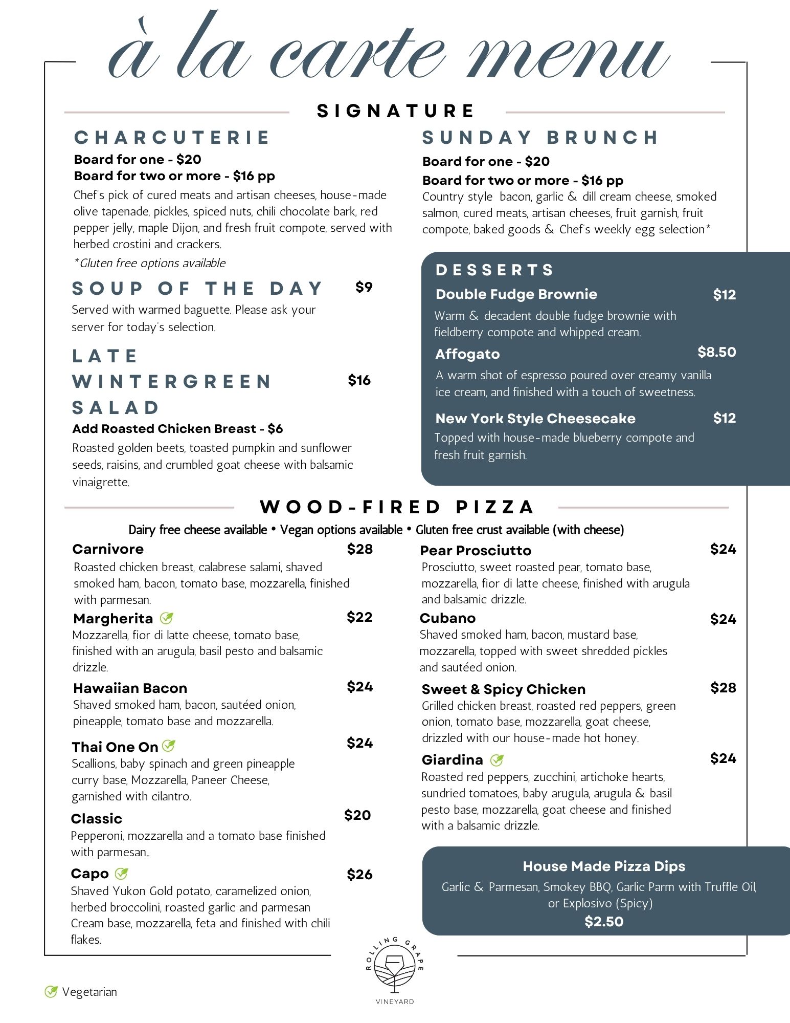 Food Menu