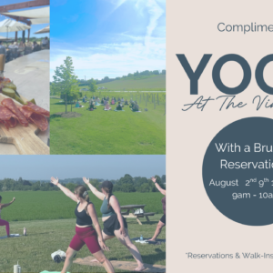 Yoga At the Vineyard