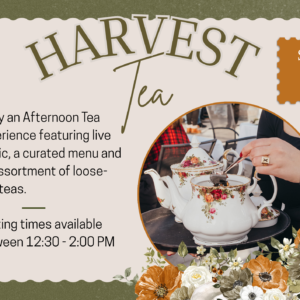 Harvest Afternoon Tea